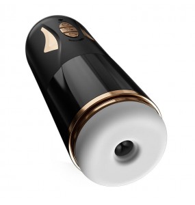 MizzZee - Galaxy-Z Thursting Heated Moaning Masturbator Cup (Chargeable - Black)